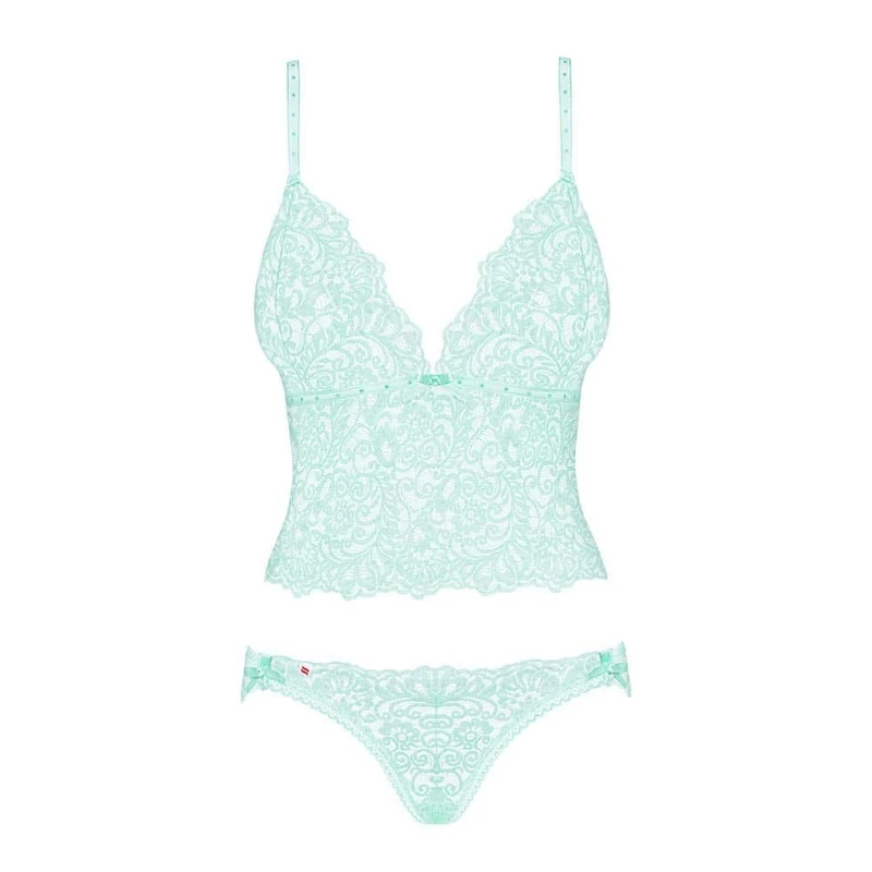 Obsessive mint top i gaćice S/M