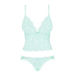 Obsessive mint top i gaćice S/M