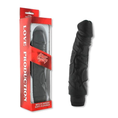 Perfect Pleasures Vibrator Crni 22cm Vodootporni - Sexy Shop