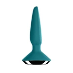 Plug-ilicious 1 s aplikacijom, vodootporni vibrator, 12cm, zeleni