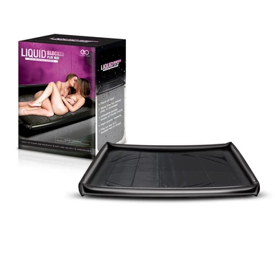 Podloga za igru Liquid Blocker 2m x 1m - Crna - Sexy Shop