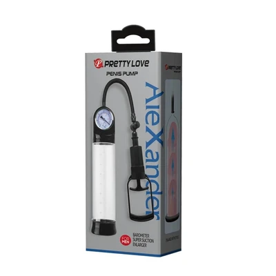 Pretty Love Alexander Pumpa za Penis Crna 29cm - Sexy Shop