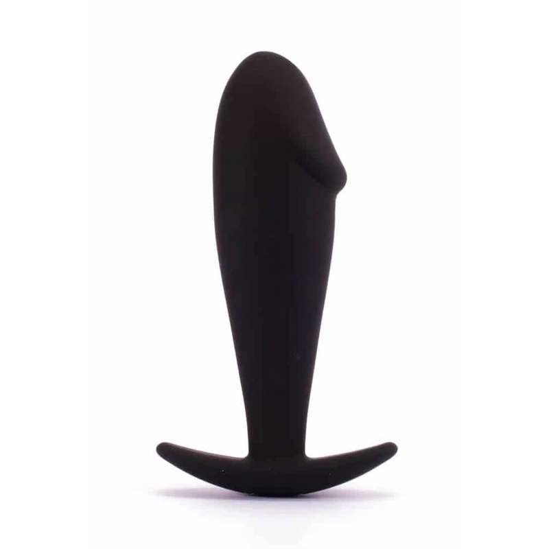 Pretty Love Anal Stimulation Plug - Crni vodootporni analni igračak za užitak 10cm