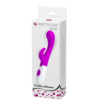 Pretty Love Brun clitoral i G-tačka vibrator sa 7 vibracionih funkcija, vodootporan, ljubičasti - Sexy Shop