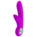 Pretty Love Carol Ljubičasti Rabbit Vibrator sa Stimulansom Klitorisa