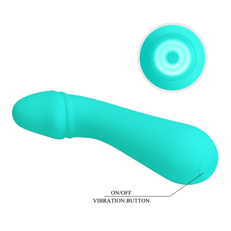 Pretty Love Cetus Zeleni G-spot Vibrator 15cm Vodootporni