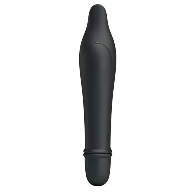 Pretty Love Edward crni vibrator u obliku delfina sa stimulansom G-tačke i klitorisa, vodootporan