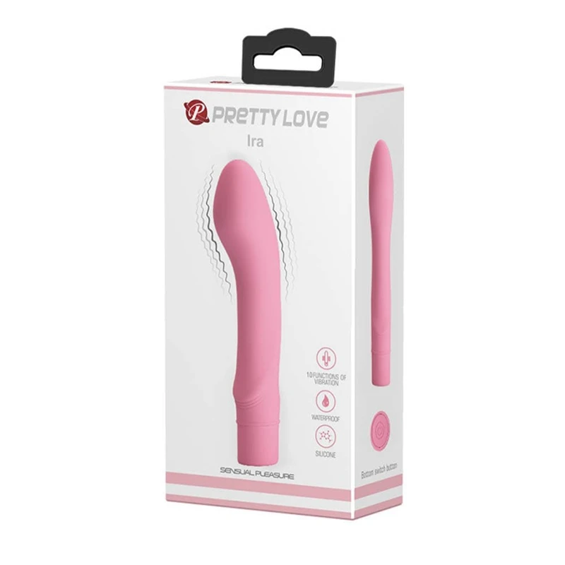 Pretty Love Ira Baby Pink Vibrirajući Dildo za G-tačku