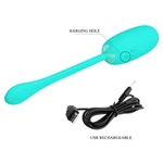 Pretty Love Julius Green vibrator sa 12 funkcija, vodootporni zeleni jajašac