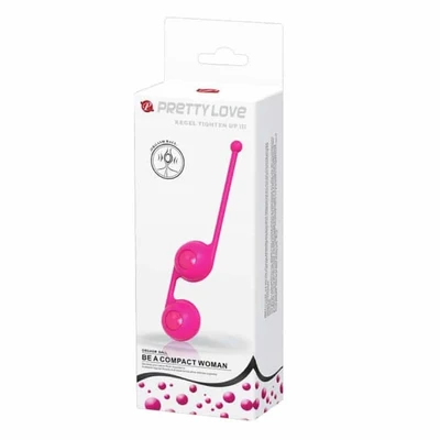Pretty Love Kegel Lopte za Stezanje III Roze - Sexy Shop