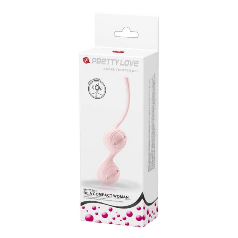 Pretty Love Kegel loptice za jačanje intime I roze 16,3cm