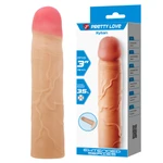 Pretty Love Kylian produživač penisa sa teksturom i vodootpornošću 20,5cm
