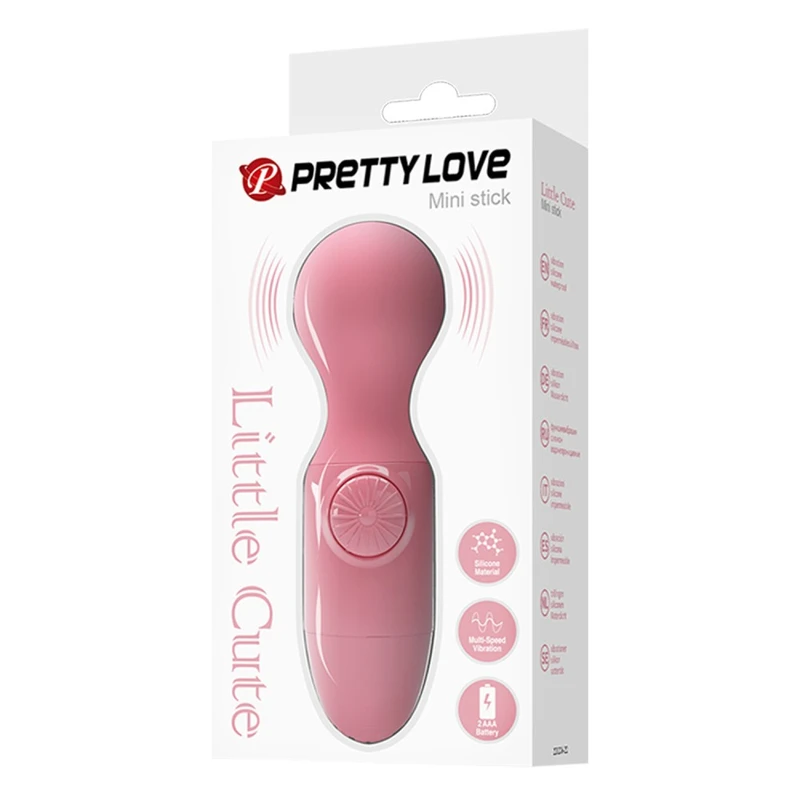 Pretty Love Mini Stick Roze - Vodootporni Mini Masažer