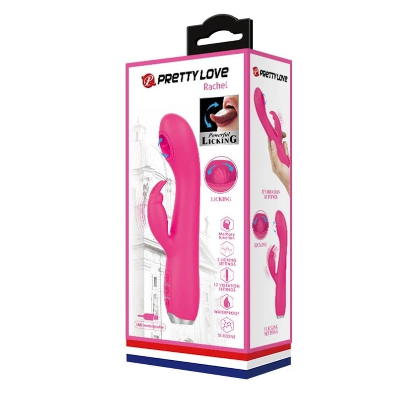 Pretty Love Rachel Roze 12 Funkcija Vibrator sa Stimulansom Klitorisa