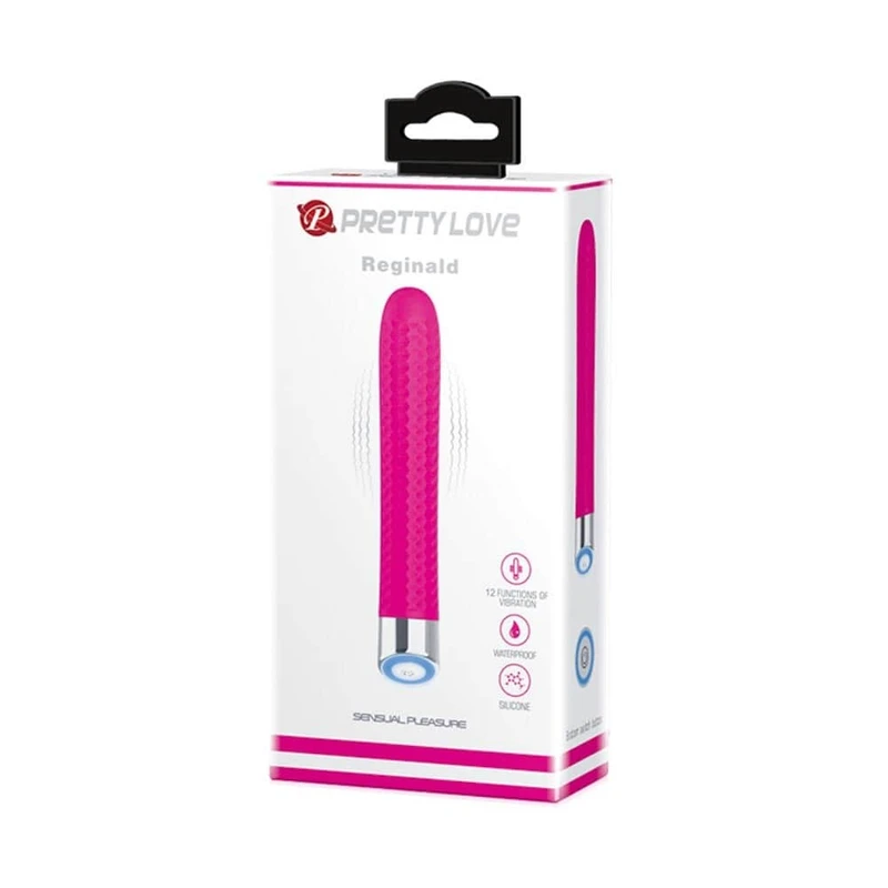 Pretty Love Reginald Pink Vibrator sa 12 Vibracijskih Vzora