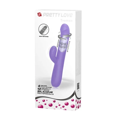 Pretty Love Truman ljubičasti vibrator sa klitoralnom stimulacijom - Sexy Shop