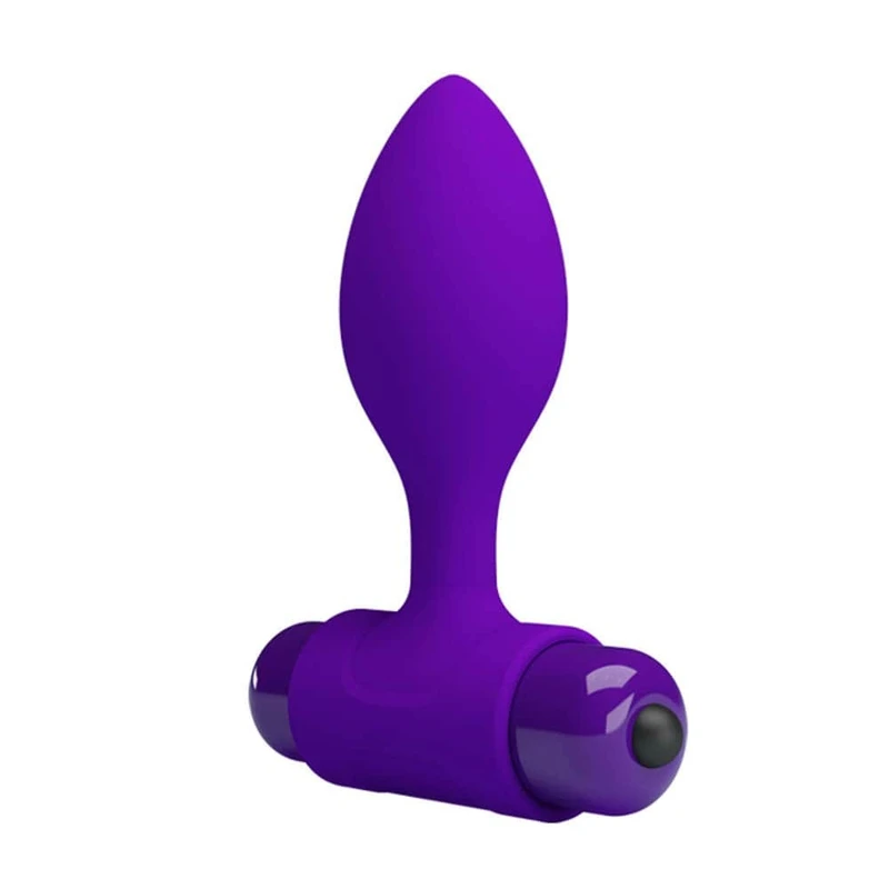 Pretty Love Vibrirajući Analni Plug Ljubičasti 8,6cm