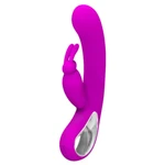 Pretty Love Webb ljubičasti vibrator sa stimulansom klitorisa