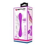 Pretty Love Yedda Ljubičasti C-vibrator sa stimulansom klitorisa i G-tačke