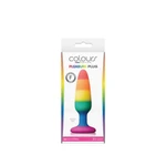 Pride Edition - Višebojni Pleasure Plug - Mala - NS Toys