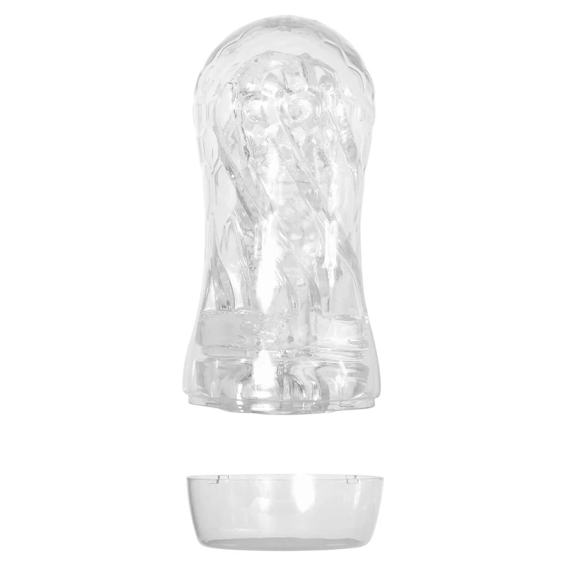 Prozirni stimulator Zero Tolerance sa naborima 15,8cm