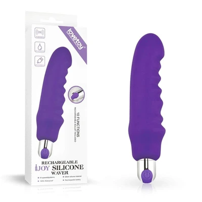 Punjači silikon vibrator za klitoralnu, vaginalnu i analnu stimulaciju - ljubičasti - Sexy Shop