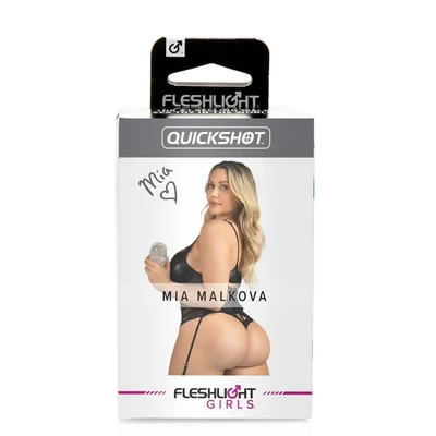Quickshot Mia Malkova - Vodootporna igračka za odrasle 11,1cm - Sexy Shop