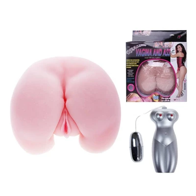 Realistična vagina i zadnjica Debra sa vibracijama 22cm koža - Sexy Shop