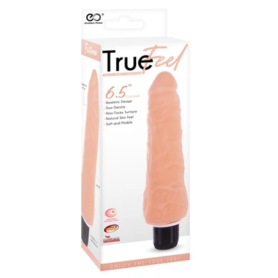 Realistični vibrator za odrasle TRUE FEEL TPR 16.5 cm koža - Sexy Shop