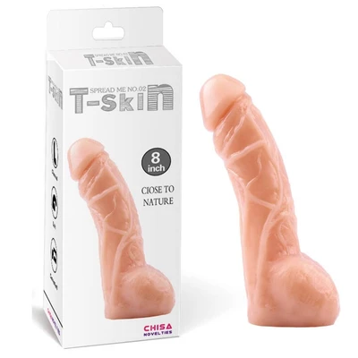 Realistično dildo sa testisima - 20,3 cm - Outlet - Sexy Shop