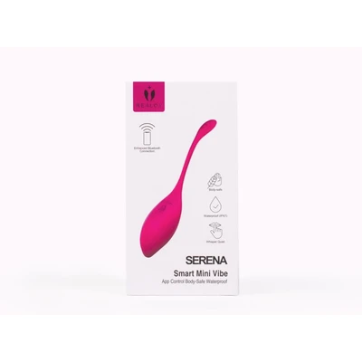 Realov Serena Smart Mini Vibe ljubičasti vodootporni vibrator sa G tačkom kontrolisan aplikacijom - Sexy Shop