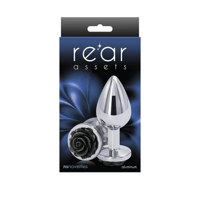 Rear Assets - Rose - Srednji - Crni - Sexy Shop