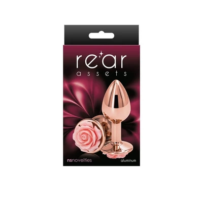 Rear Assets - Roze mala analna igračka - 7,6cm, vodootporna - Sexy Shop