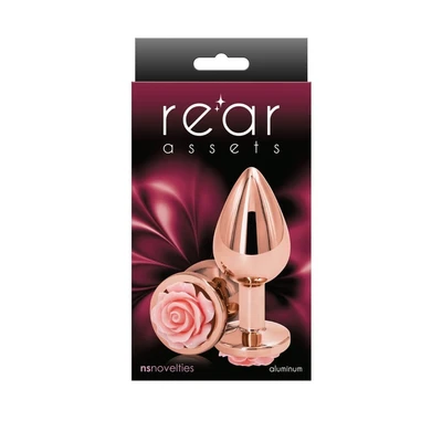 Rear Assets - Srednji analni stimulator - Roze - 8,8 cm - Vodootporan - Sexy Shop