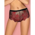 Redessia sexy shorties S/M crne i crvene boje Obsessive