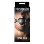 Renegade Bondage Ball Gag Crni