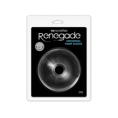 Renegade - Univerzalna Pumpa Sleeve 2.5 inča - Prozirni TPE - Sexy Shop