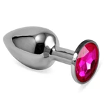 Rosebud Classic Metal Plug S Fuchsi