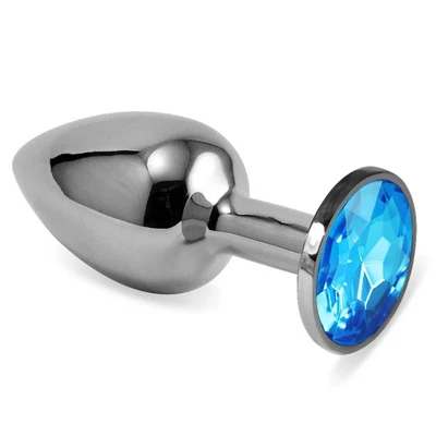 Rosebud Classic Metal Plug S Plavi Lovetoy - Sexy Shop
