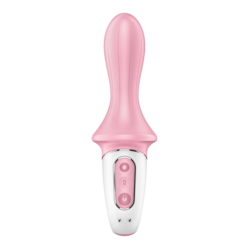 Satisfyer Air Pump Booty 5+ crveni vibrator sa aplikacijom