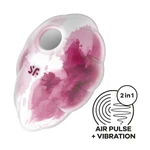 Satisfyer Cloud Dancer - Crveni vibrator sa vazdušnim talasima, vodootporan
