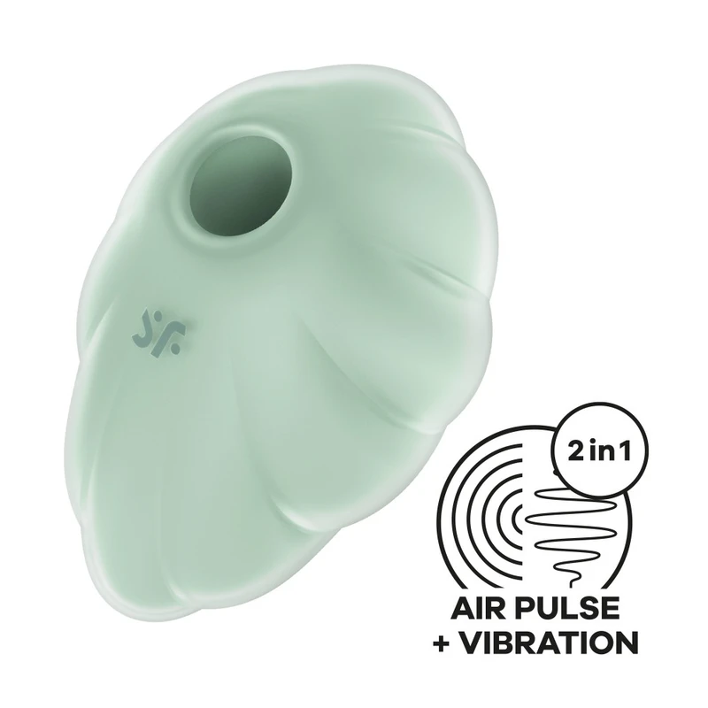 Satisfyer Cloud Dancer - Vodootporni vibrator u zelenoj boji