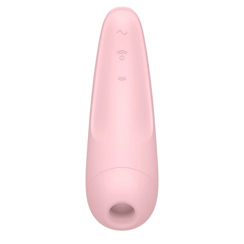 Satisfyer Curvy 2+ (Roze) - Vodootporni vibrator sa aplikacijom