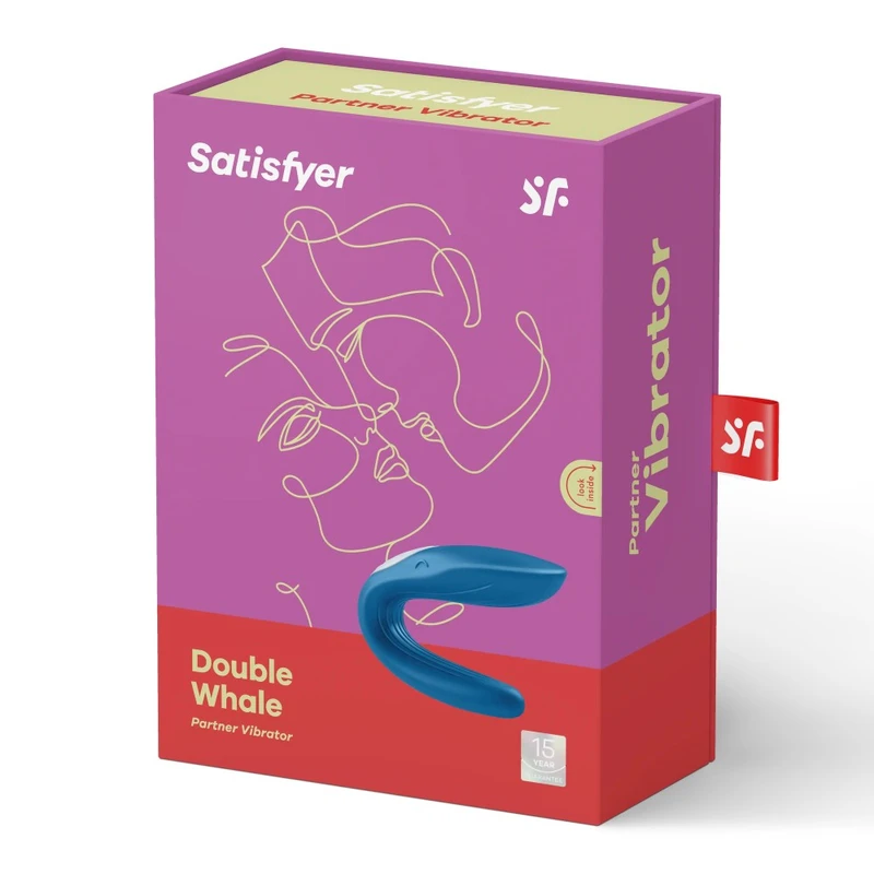 Satisfyer Dvostruka Kitica Plavi Multivibrator za Parove