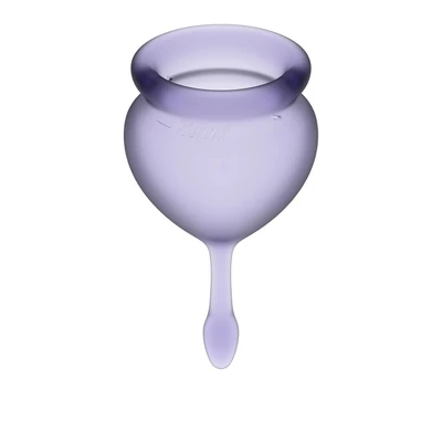 Satisfyer Feel Good Menstrual Cup Lila - Sexy Shop