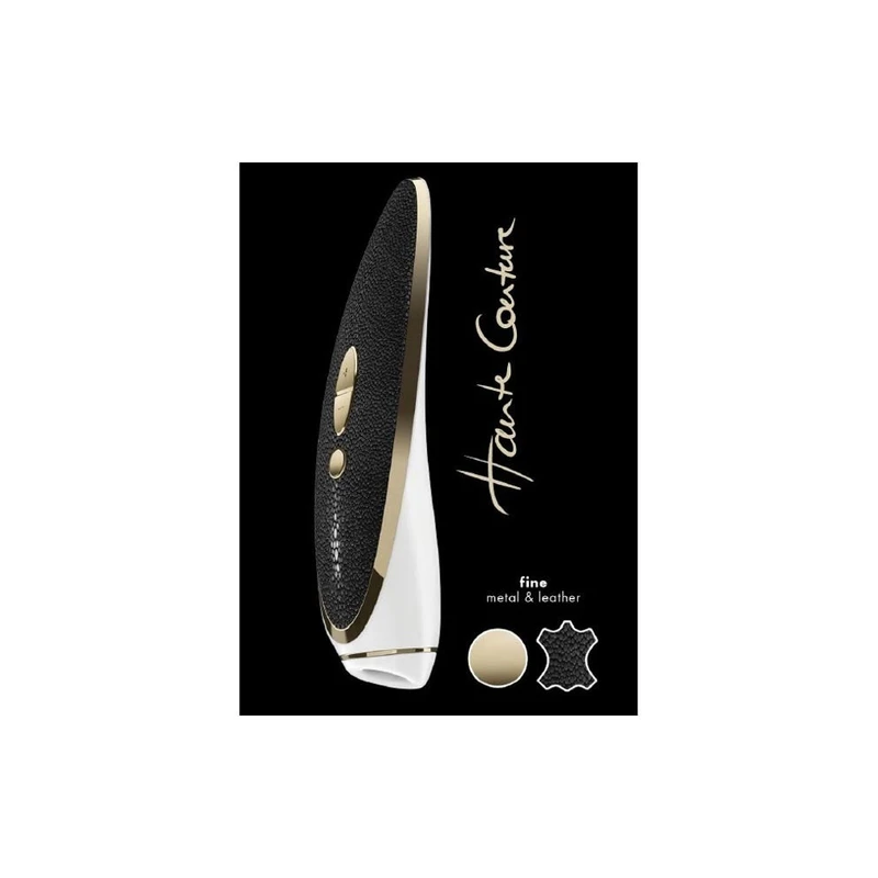 Satisfyer Haute Couture luksuzni vibrator sa talasima pritiska, crni
