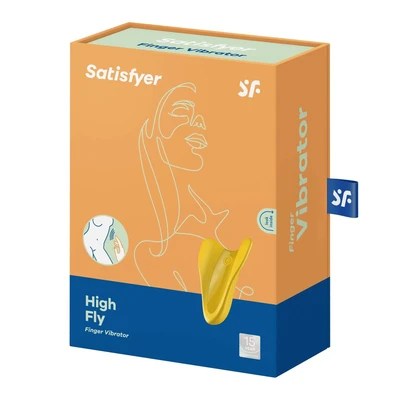 Satisfyer High Fly - Žuti vibrator za erogene zone - Sexy Shop
