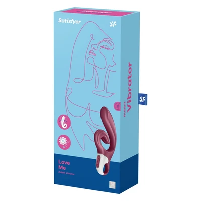 Satisfyer Love Me Bordo Vodootporni Vibrator za G-Spot i Klitoris - Sexy Shop
