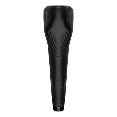 Satisfyer Men Wand - Crni vodootporni vibrator sa 50 vibracionih mogućnosti - Sexy Shop