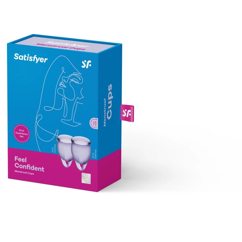 Satisfyer Menstrual Cup Feel Confident Ljubičasta